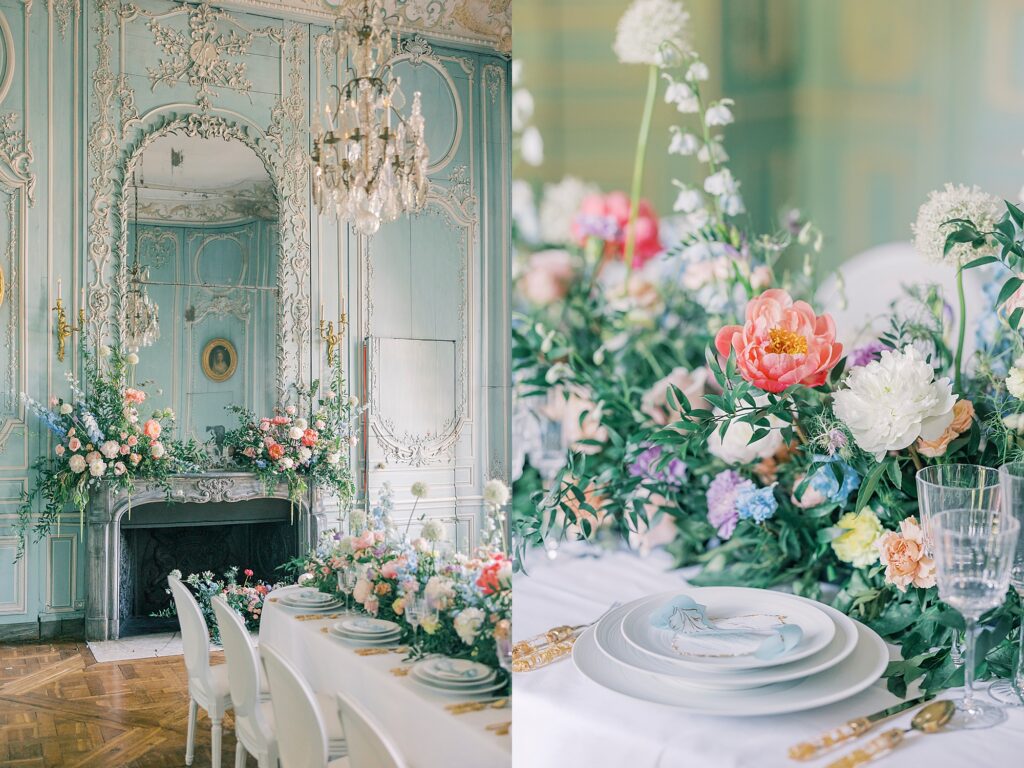 Château de Champlâtreux wedding inspiration photographed by a France destination wedding photographer