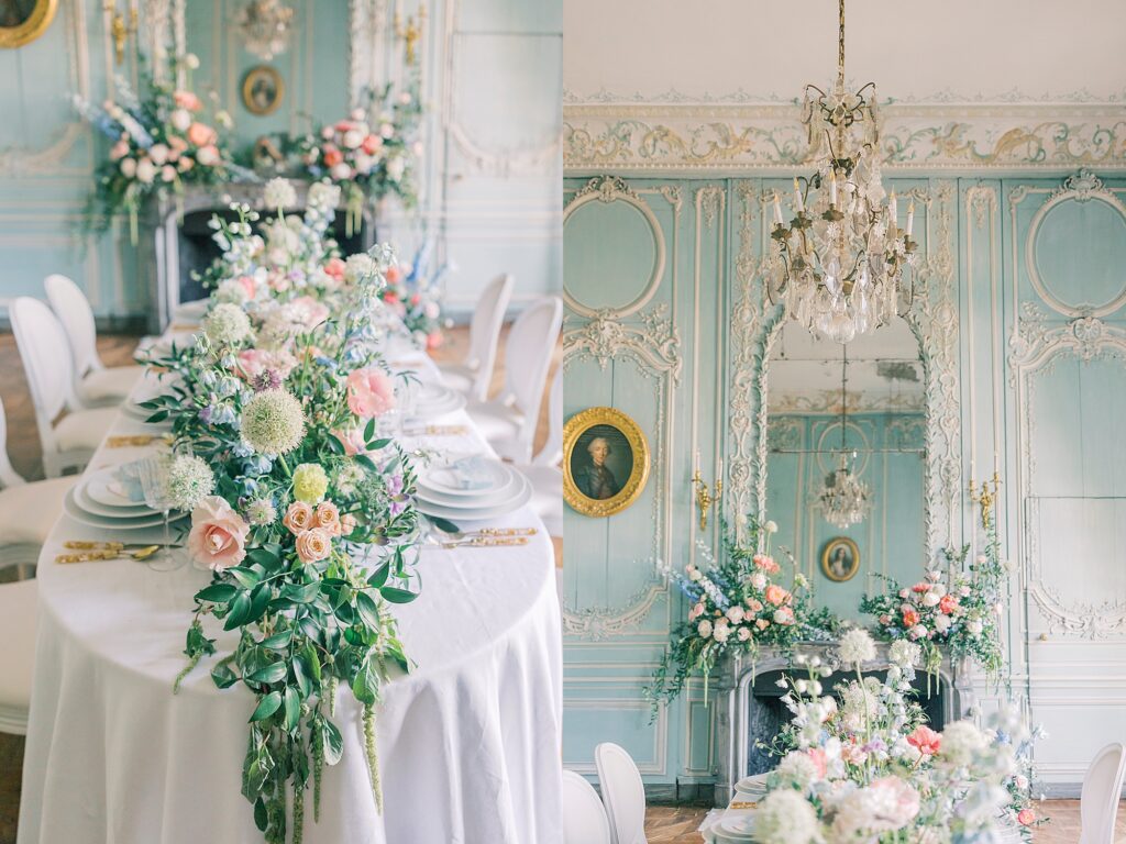Château de Champlâtreux wedding inspiration photographed by a France destination wedding photographer