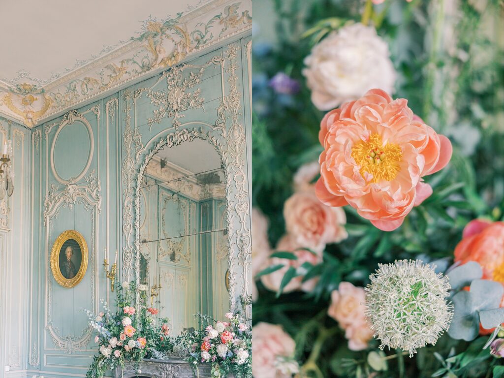 Château de Champlâtreux wedding inspiration photographed by a France destination wedding photographer