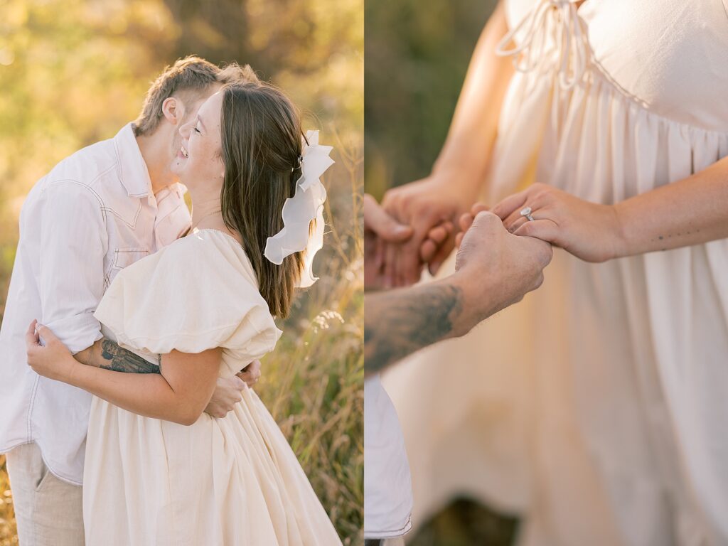 La Crosse Wisconsin family photographer capturing candid autumn family moments
